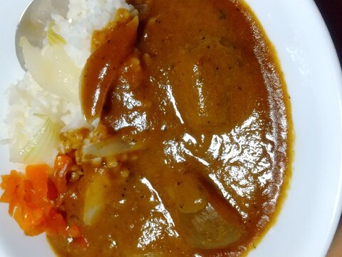 かぼちゃ煮添！カレー